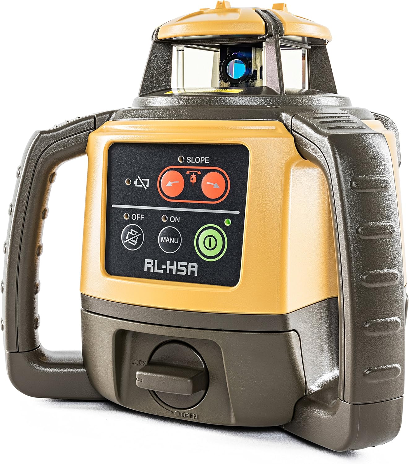 Topcon RL-H5A Self Leveling Horizontal Rotary Laser with Field Book, LS-80 Receiver, Detector Holder & Case, IP66 Rating for Drop, Dust, and Water Resistance, 2600ft (800m) Construction Laser Level - Image 3