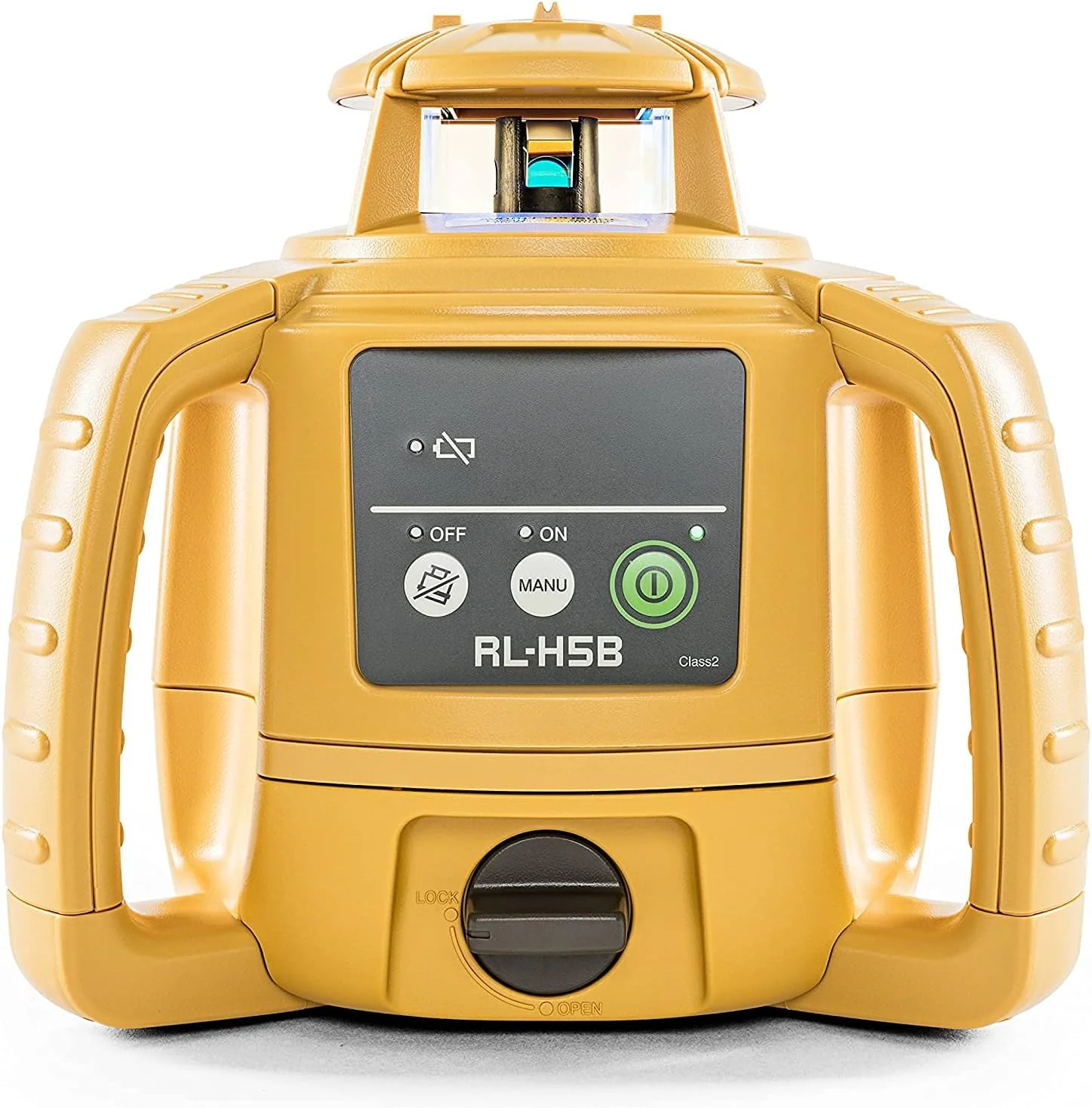 Topcon RL-H5B Self Leveling Horizontal Rotary Laser with Field Book, LS-80 Receiver, Detector Holder & Case, IP66 Rating for Drop, Dust, and Water Resistance, 1300ft (400m) Construction Laser Level - Image 2