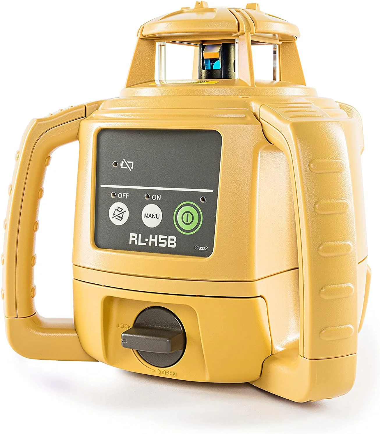 Topcon RL-H5B Self Leveling Horizontal Rotary Laser with Field Book, LS-80 Receiver, Detector Holder & Case, IP66 Rating for Drop, Dust, and Water Resistance, 1300ft (400m) Construction Laser Level - Image 3