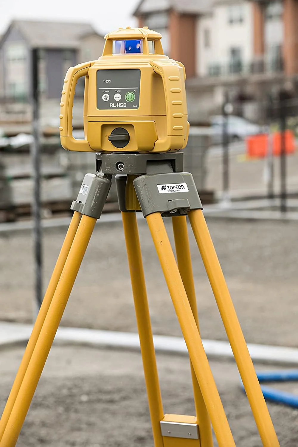 Topcon RL-H5B Self Leveling Horizontal Rotary Laser with Field Book, LS-80 Receiver, Detector Holder & Case, IP66 Rating for Drop, Dust, and Water Resistance, 1300ft (400m) Construction Laser Level - Image 4