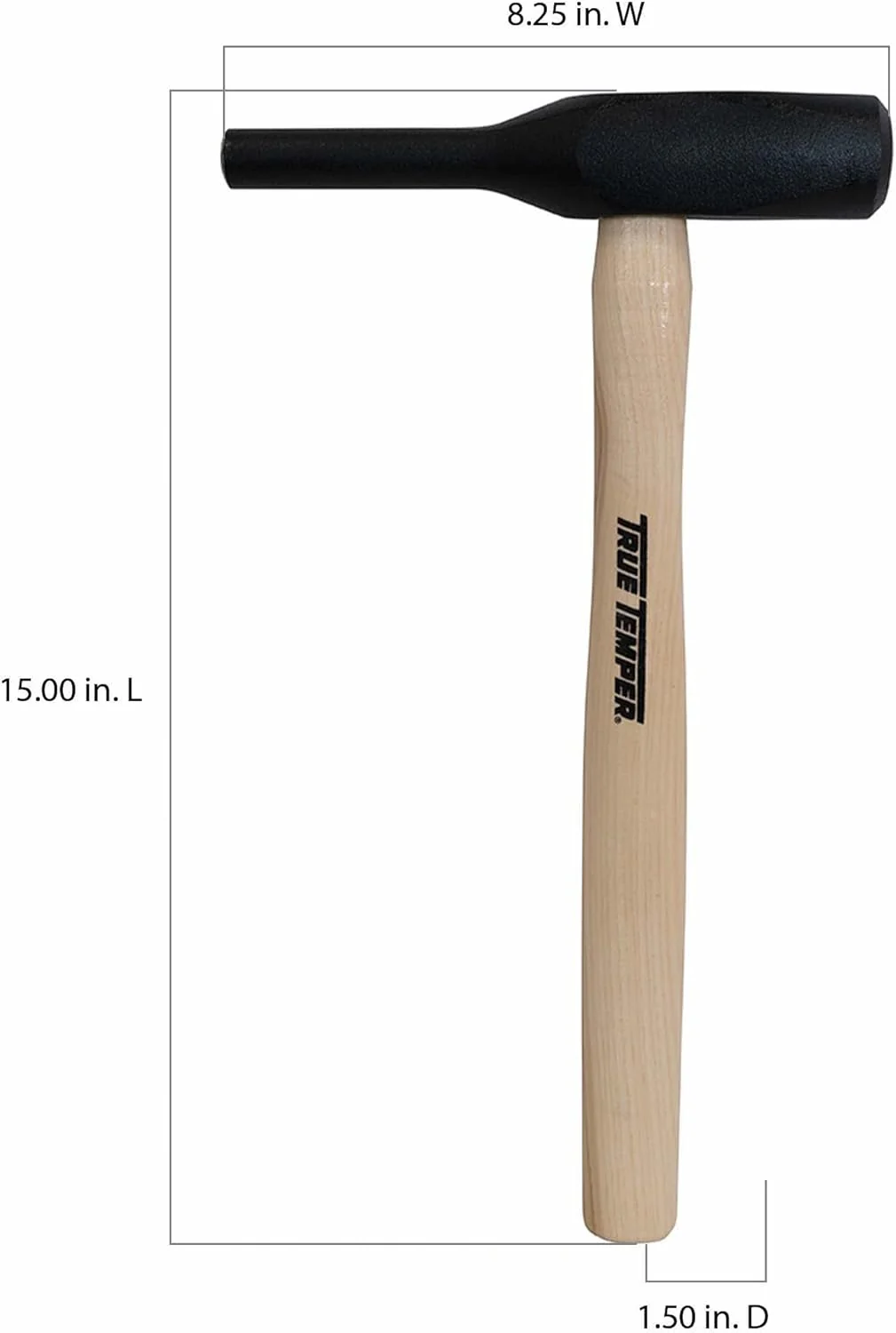 True Temper 20187300 Back-Out Punch, Black/Hickory, 7/8 in Dia x 15 in L - Image 5