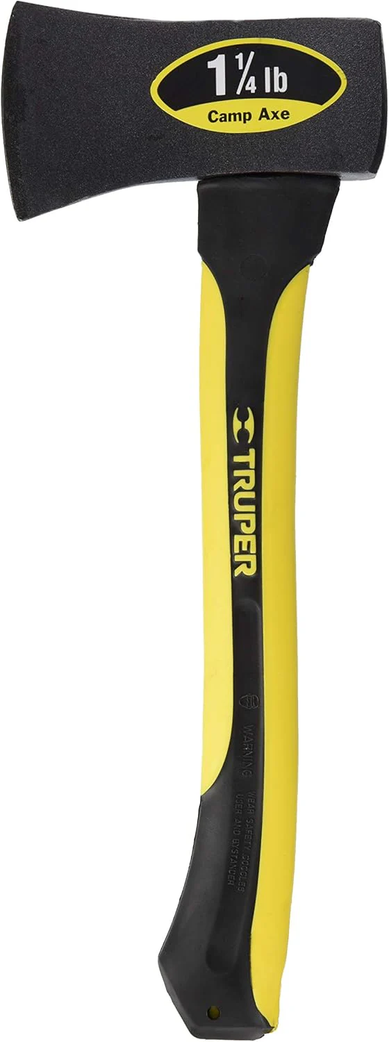 Truper 30515 1-1/2-Pound Camp Axe, Fiberglass Handle, 14-Inch - Image 2