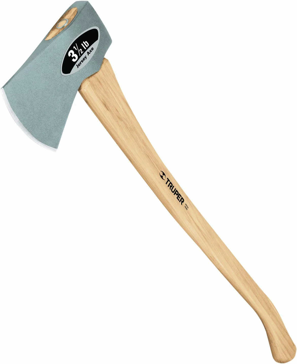 Truper 30526 3-1/2-Pound Jersey Axe, Hickory Handle, 35-Inch - Image 2
