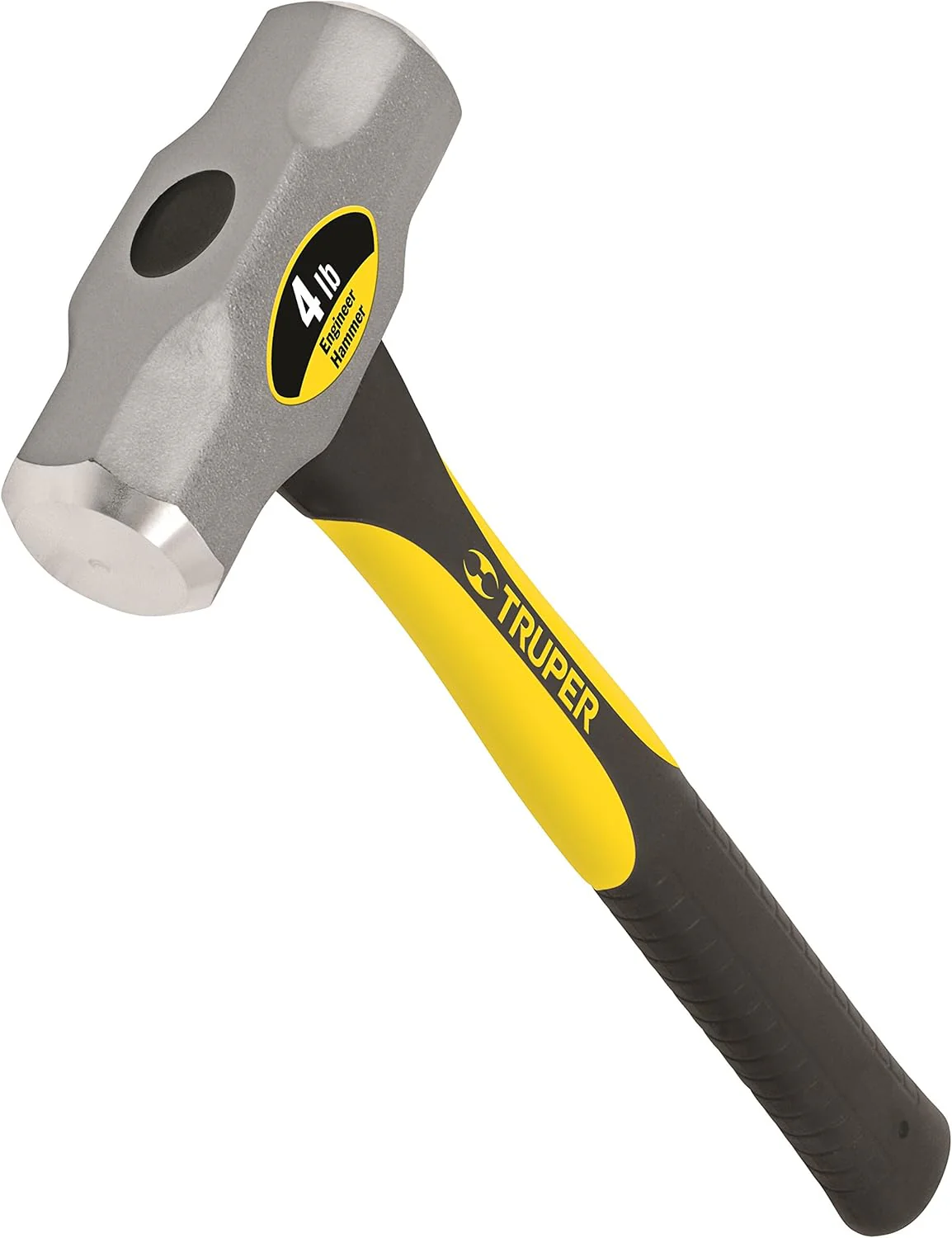 Truper (30927) 4 Pound Engineer Hammer with 15-Inch Fiberglass Handle - Image 2
