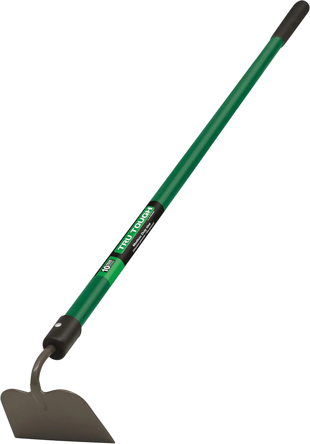 Truper 32405 Tru Tough Forged Garden Hoe, 6-Inch Head, Fiberglass Handle, 10-Inch Grip, 60-Inch - Image 2