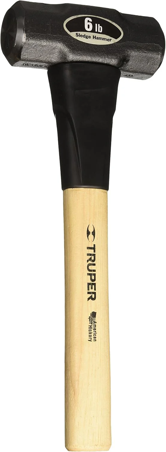 Truper 33186 6-Pound Sledge Hammer, Hickory Handle, 16-Inch - Image 2