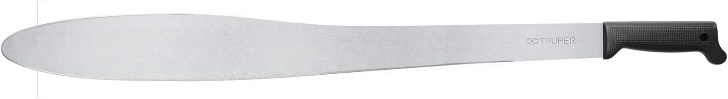 TRUPER T-1173-27B Black Handle Caguayana Style Machetes, Rivetless 27" (69cm) - Image 2