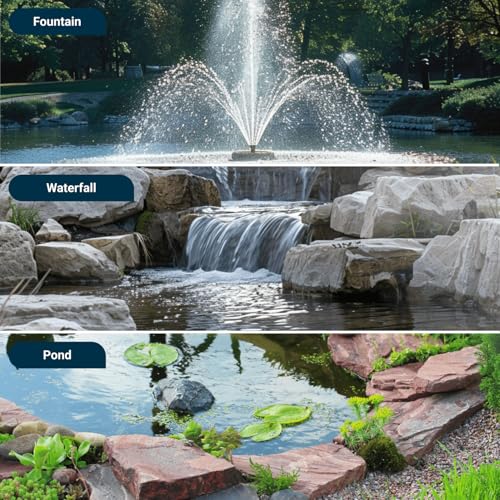 Tsurumi Pump 4-PN | Submersible Pond Pump/Waterfall Pump | 1/2 HP, 115V, 2 in Discharge | Ideal Water Feature Pump for Ponds, Fountains, Waterfalls | 80 GPM / 4800GPH - Image 4