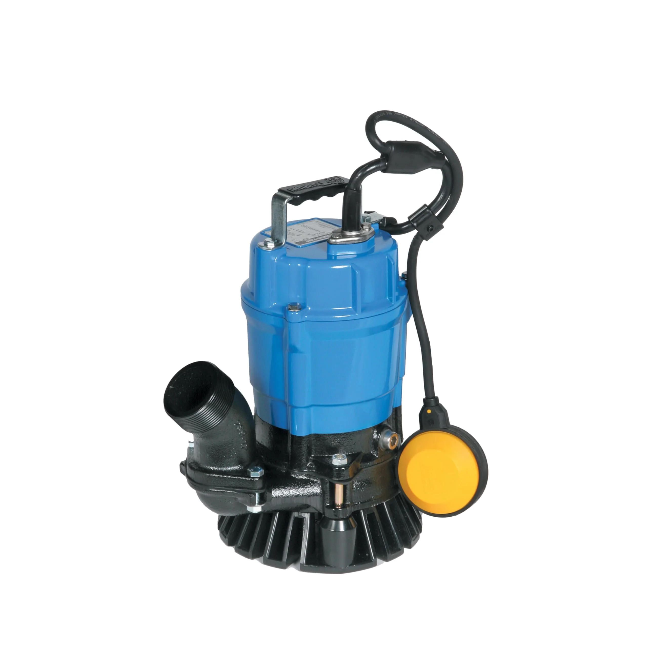 Tsurumi Pump HSZ2.4S, Submersible Trash Pump, Float Switch, 1/2 HP, 115V, 2 in Discharge, 53 GPM / 3180 GPH