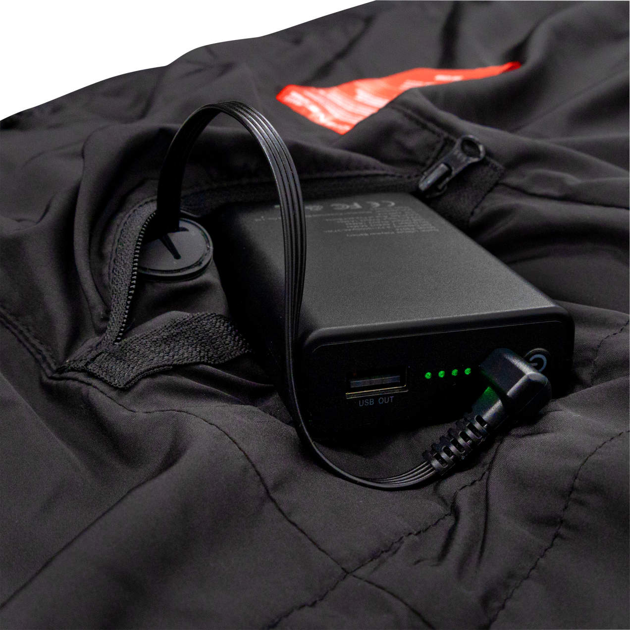 [USED-LIKE NEW] Radians RHG-V201B-M Women's Heated Puffer Vest Kit with Battery, Black, Medium - Image 10