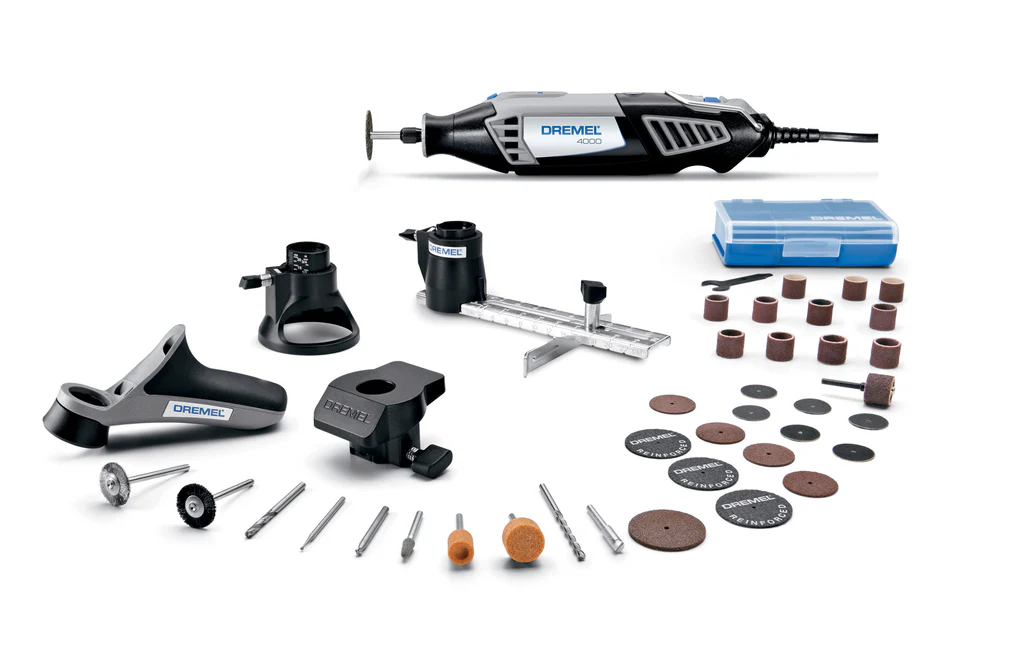Dremel 4000 Series 1.6 Amp Corded Variable Speed Rotary Tool Kit with 36 Accessories and Case