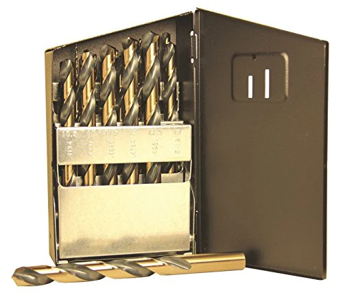 Norseman 135-Degree Split Point Magnum Super Premium Jobber 25-Piece Drill Set