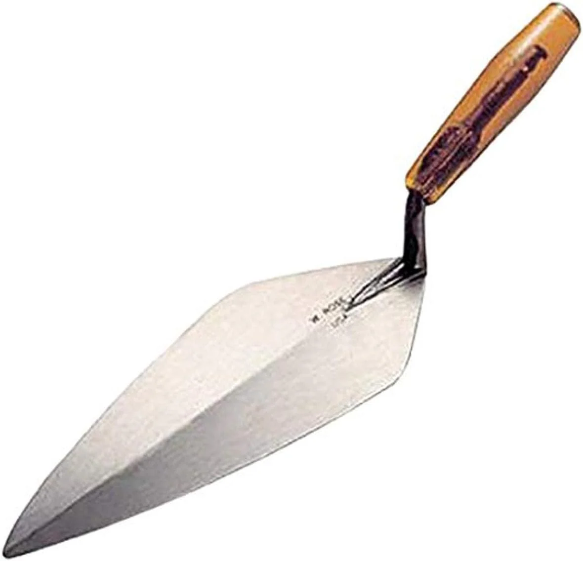 Kraft Tool (RO1416-9) 9" Narrow London Brick Trowel with Plastic Handle - Image 2