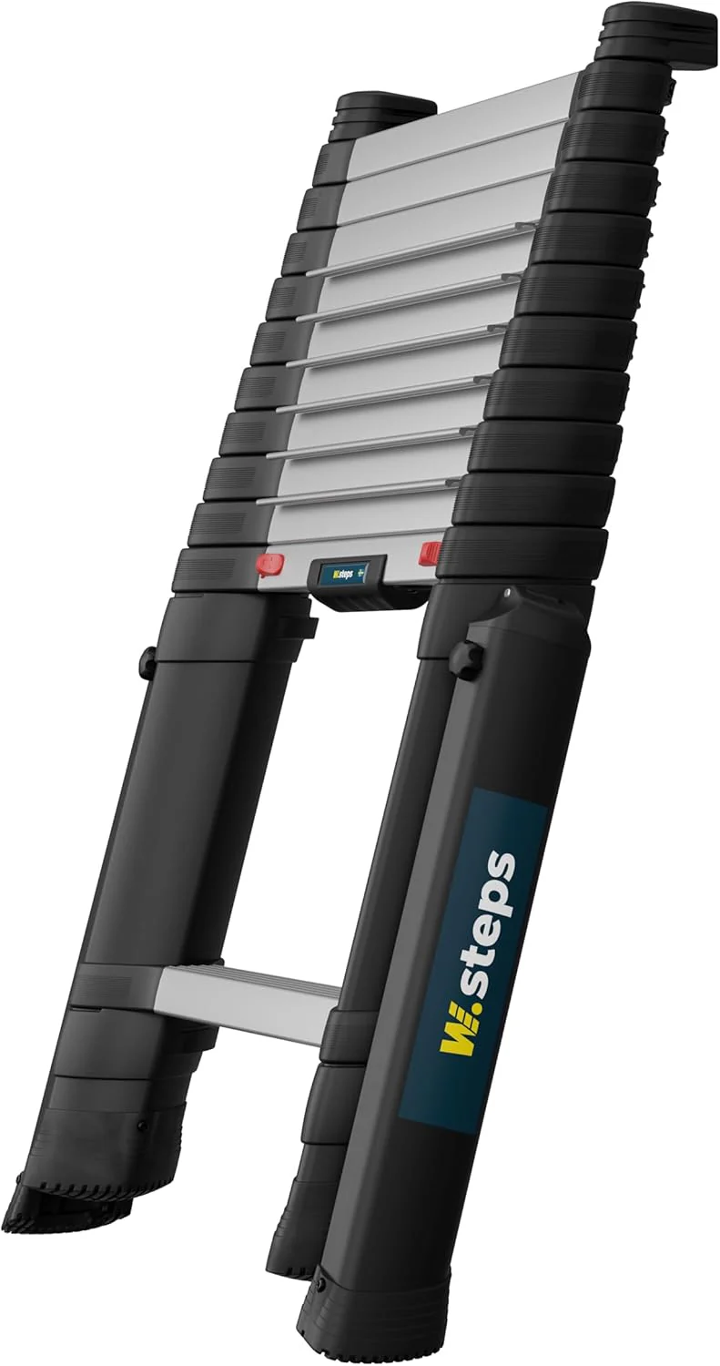 W.steps Prime 11.5 FT | Telescopic Extension Ladder, ANSI Type 1A Certified, incl. stabilizers - Image 8