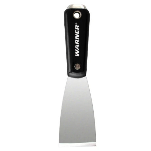 Warner 2" Stiff Scraper w/Hammer Cap, Carbon Steel, Painter's Series