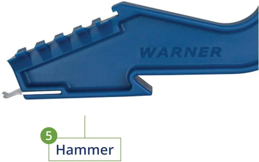 Warner Can-Do Grip 5-in-1 Paint Can Multi Tool Carrier, Opener, Hanger, Magnet and Hammer - Image 6