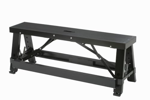 Warner EZ-Stride Adjustable Drywall Bench, 10329, Black