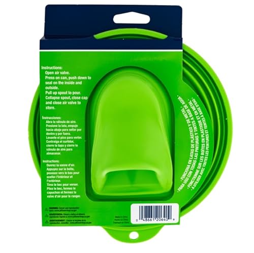 Warner Manufacturing 1 Gallon Paint Spout 20640 Pour Lid, Green - Image 2