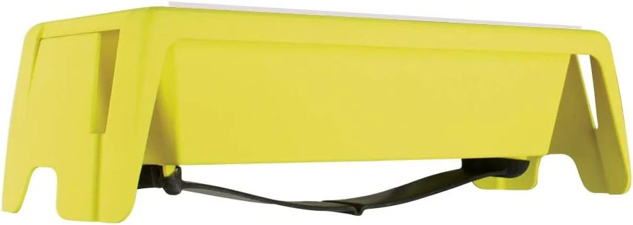 Warner Manufacturing (10827) 10" Grip & Go Lightweight Plastic Drywall Mud Pan, Yellow - Image 2