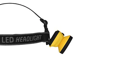 Warner Manufacturing 11265 160/70 Lumen 3W LED Headlamp Bull Dog, Dual-Strap / 160, Yellow - Image 2