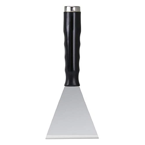 Warner Manufacturing Warner Tool 10738 4” SS Blade Pole Scraper w/Threaded Handle, 4" Straight, Multicolor
