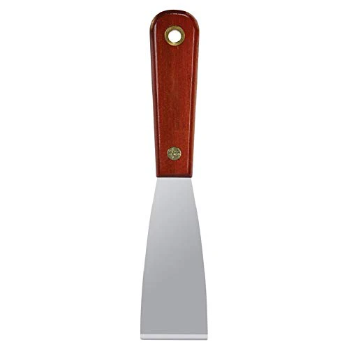 Warner Manufacturing Warner Tool 10747 1-1/2" SS Stiff Putty Knife, Rosewood Handle, Multicolor