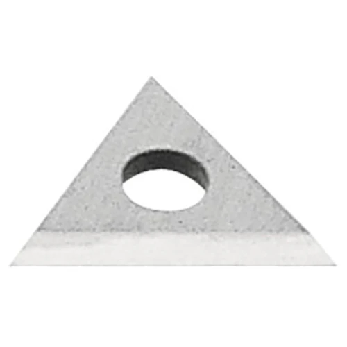 Warner 22mm (7/8") Carbide 100X Scraper Replacement Triangle Blade, Card of 1, 7/8 Inch, Multicolor