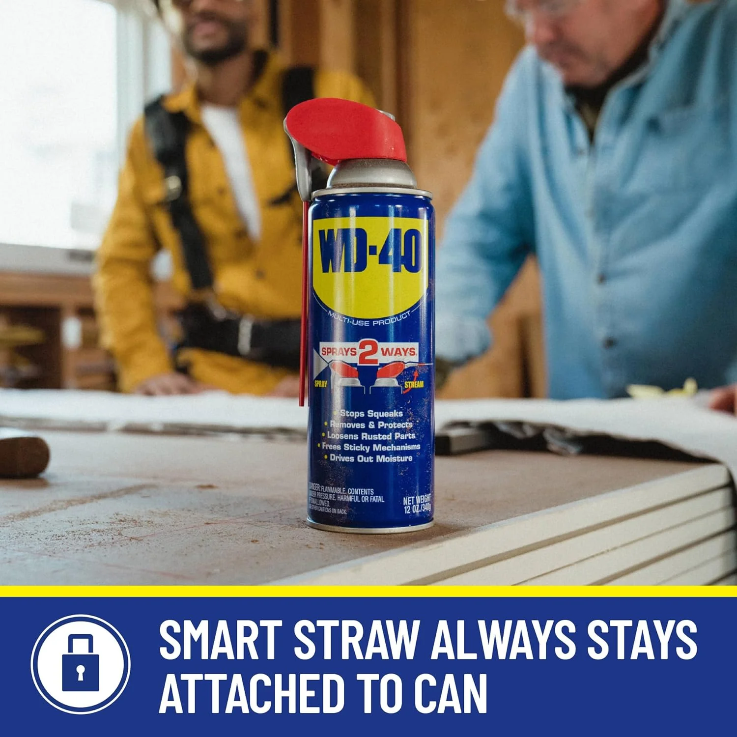 WD-40 490026 Multi-Use Product with Smart Straw Sprays 2 Ways, 8 oz (Pack of 12) - Image 3