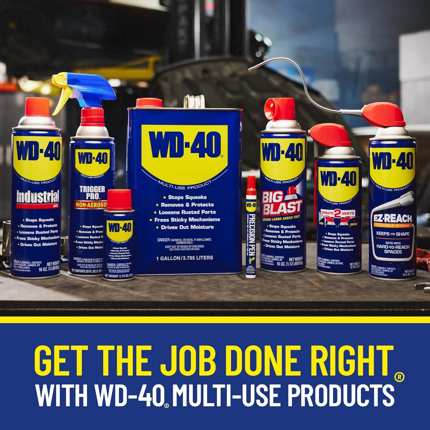 WD-40 490027 Multi-Use Product with Smart Straw, Sprays 2 Ways, 8 oz (Pack of 6) - Image 6
