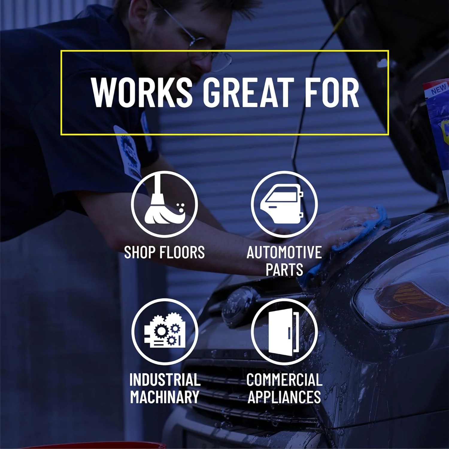 WD-40 300363-4PK Specialist Cleaner & Degreaser, Multi-Surface Cleaning Solution, One Gallon (Pack of 4) - Image 6