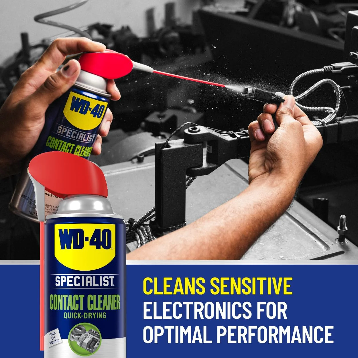 WD-40 300554-6pk Specialist Contact Cleaner Spray, 11 oz. (Pack of 6) - Image 5