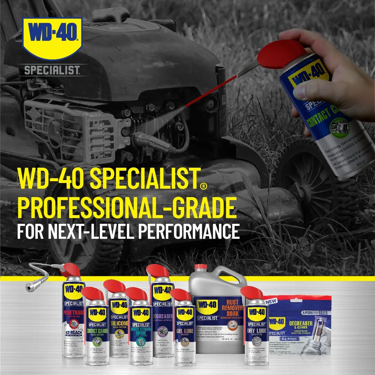 WD-40 300554-6pk Specialist Contact Cleaner Spray, 11 oz. (Pack of 6) - Image 8