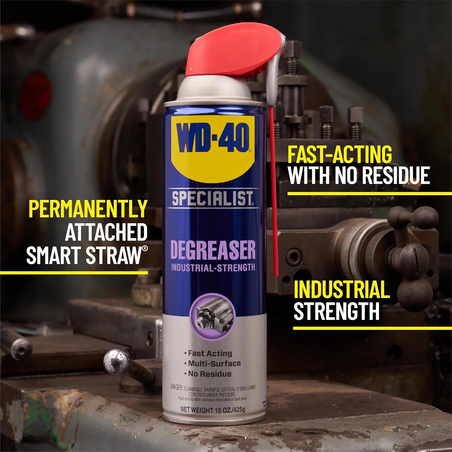 WD-40 300059 Specialist Dry Lube, Lubricant for Corrosion Protection on Table Saws, Drills and Lathes, 10 oz (Pack of 6) - Image 2