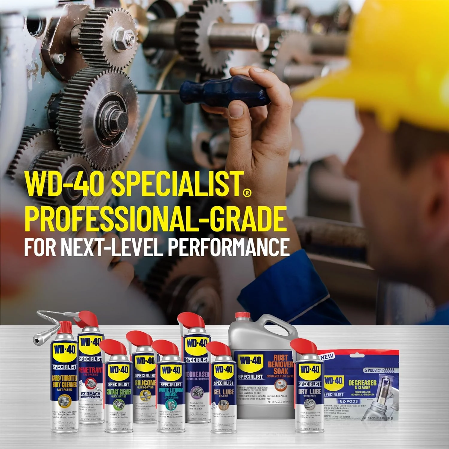 WD-40 300059 Specialist Dry Lube, Lubricant for Corrosion Protection on Table Saws, Drills and Lathes, 10 oz (Pack of 6) - Image 8