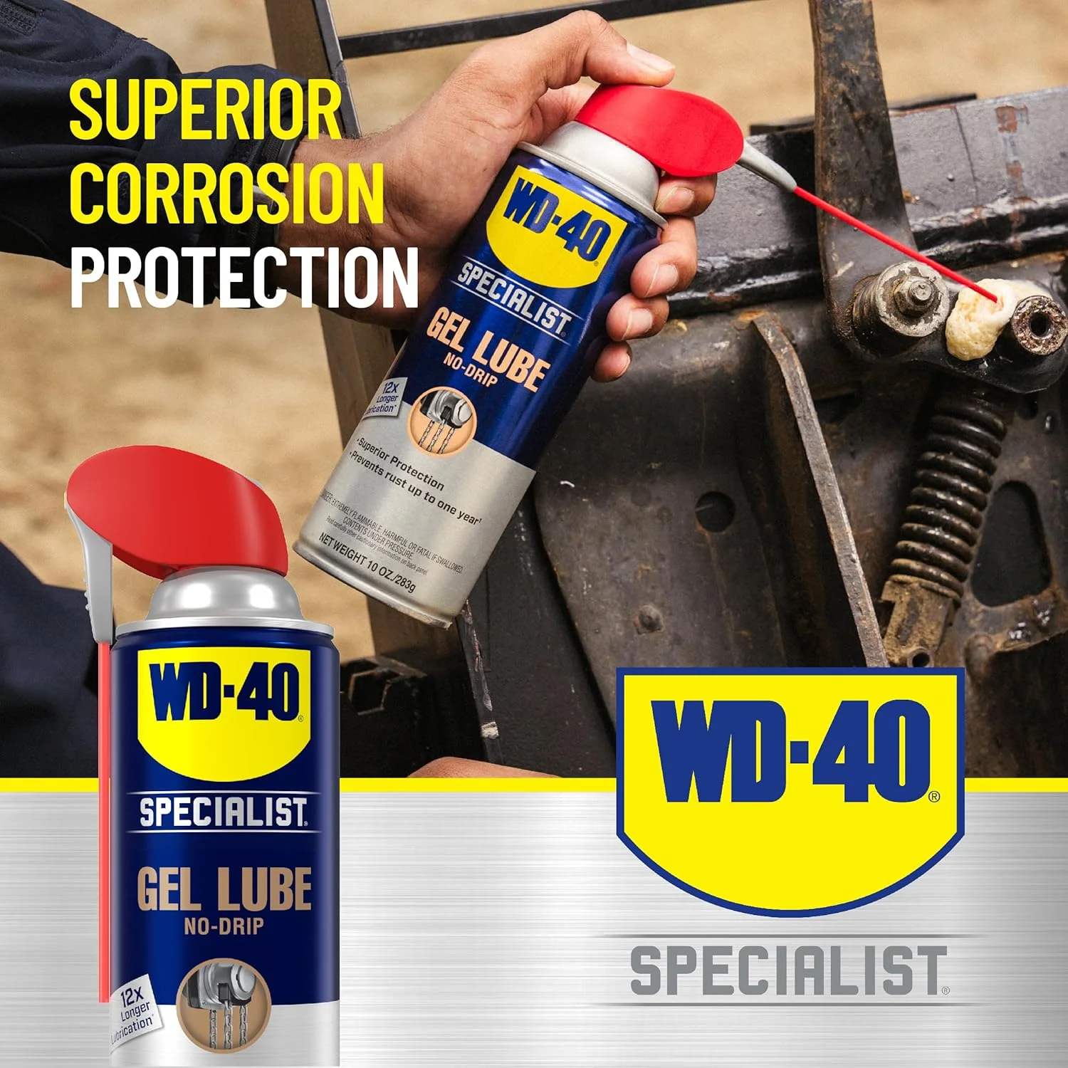 WD-40 300103 Specialist Gel Lube, 10 oz (Pack of 6) - Image 6