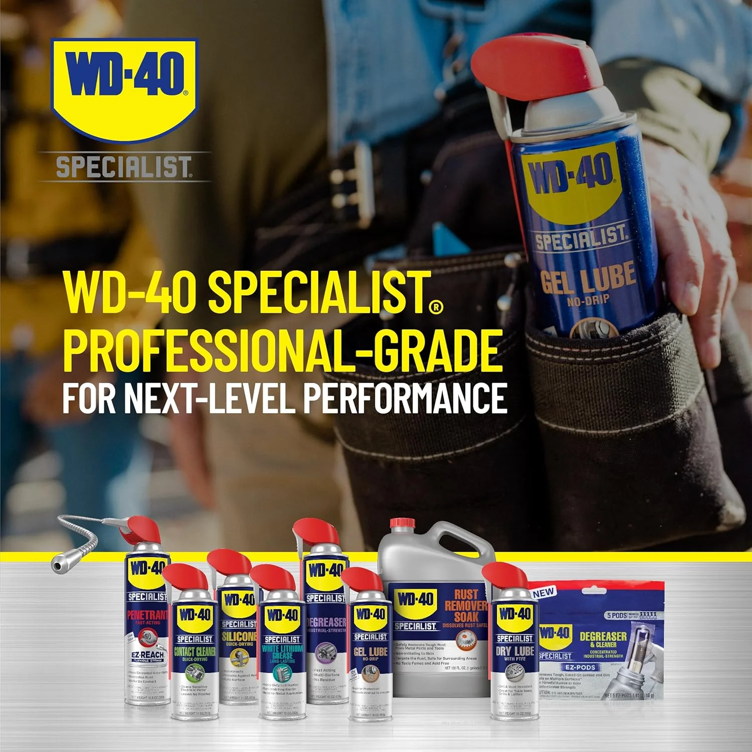 WD-40 300103 Specialist Gel Lube, 10 oz (Pack of 6) - Image 8