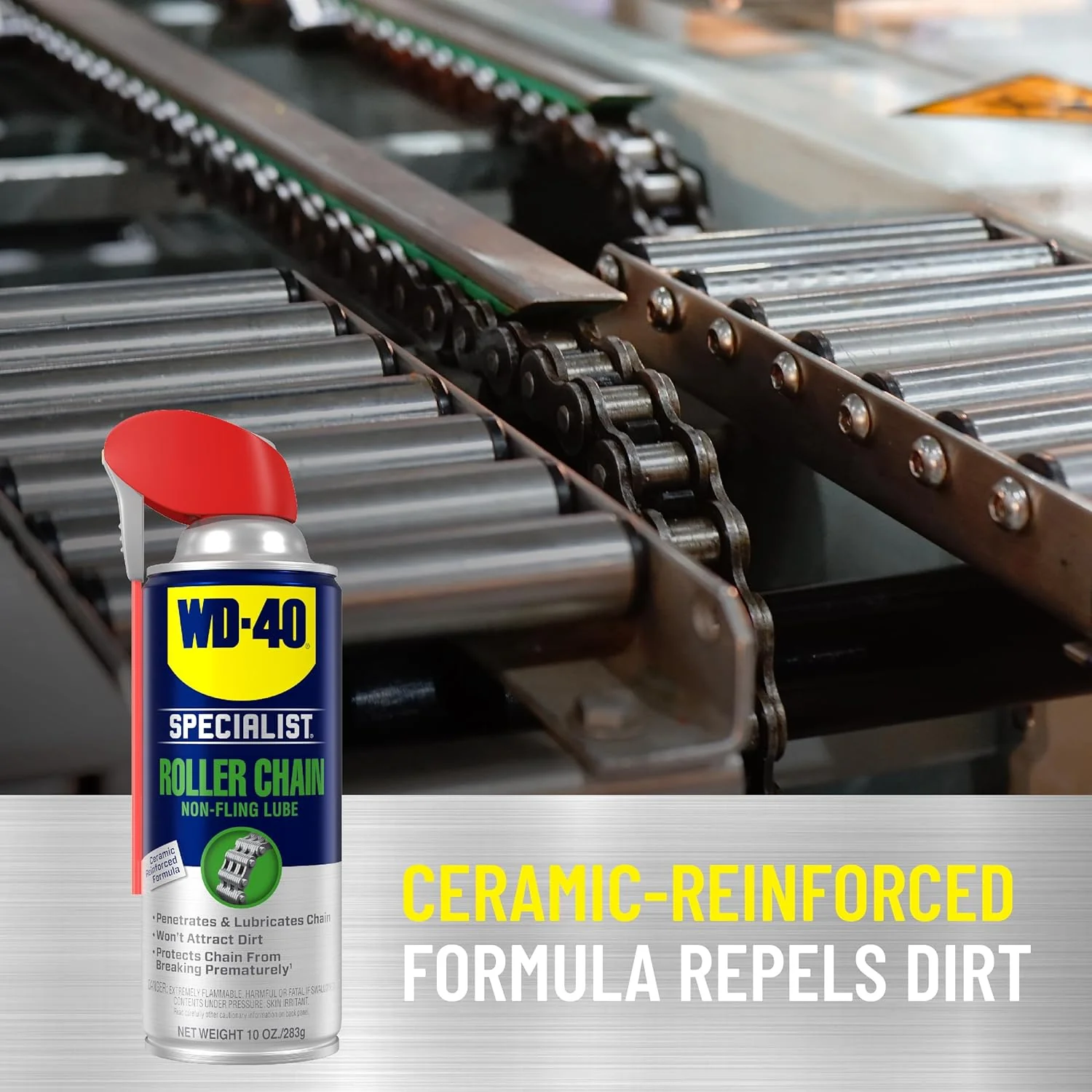 WD-40 300493-6PK Specialist Roller Chain Non-Fling Lubricant, 10 oz (Pack of 6) - Image 6