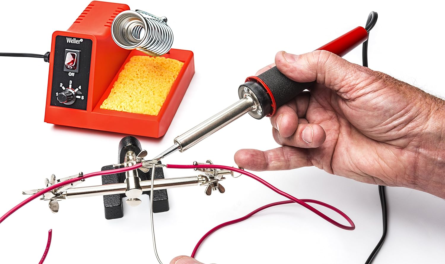 Weller 40W Digital Soldering Station -WLC100 Black - Image 4