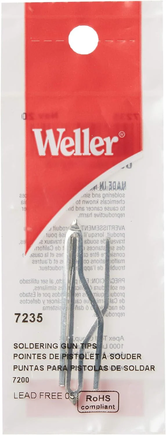 Weller 7235 Replacement Soldering Gun Tip (Pack of 2) - Image 2