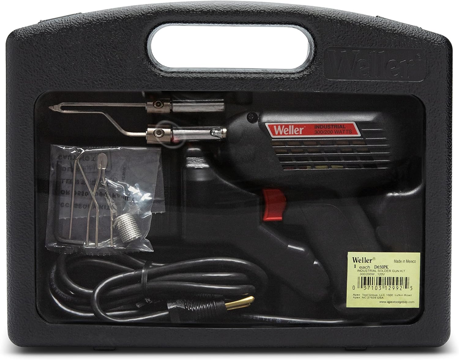 Weller Genuine 300-Watts Industrial Soldering Gun Kit - D650PK - Image 3