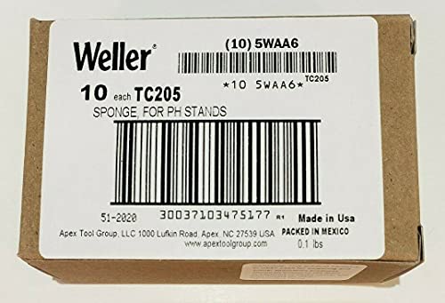 Weller TC205 Soldering Sponge for PH Stands, Pack of 10 - Image 3