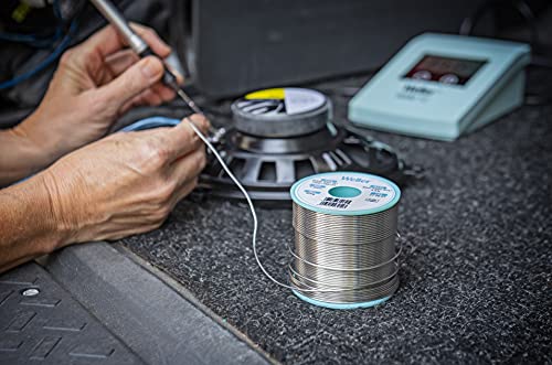 Weller WSW SAC M1 (T0051386570) Lead Free Solder Wire, Dia: 0.2 mm / 0.008 in, Wt: 10 g / 0.353 oz, Alloy Sn96.5Ag3.0Cu0.5, Flux content 3.5% - Image 5