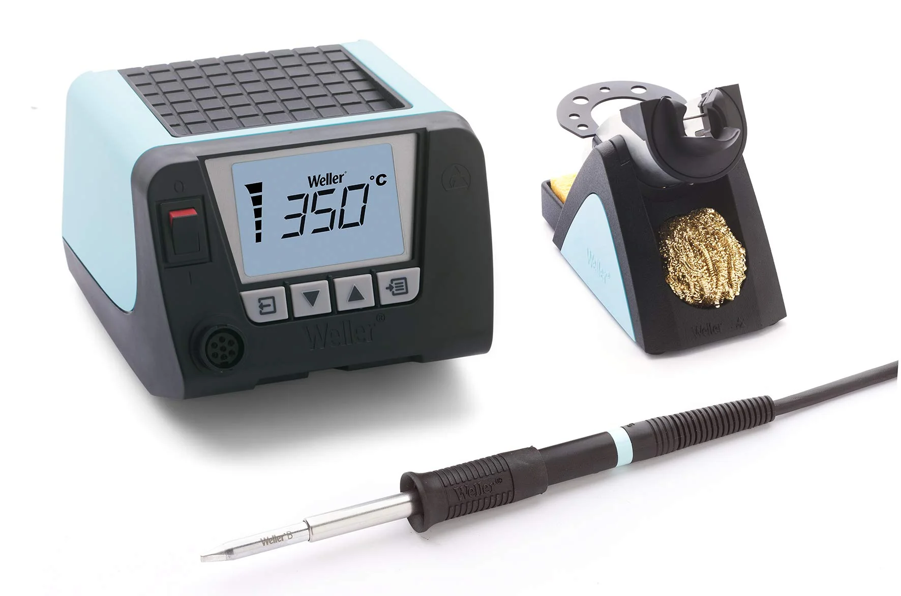 Weller WT1010N 1-Channel 95 Watt Soldering Station with Soldering Pencil and Safety Rest