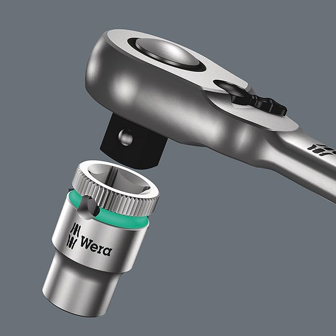 Wera Tools 8004 Zyklop Metal Ratchet with Switch Lever - Image 7