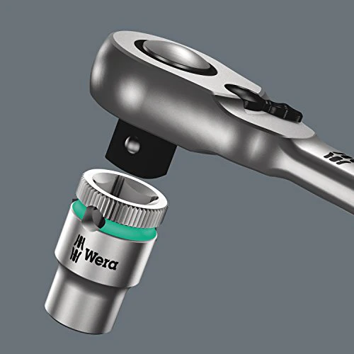 Wera Tools SA 8 Zyklop Metal Ratchet Set with switch lever, 1/4" drive, metric 28 pieces - Image 11