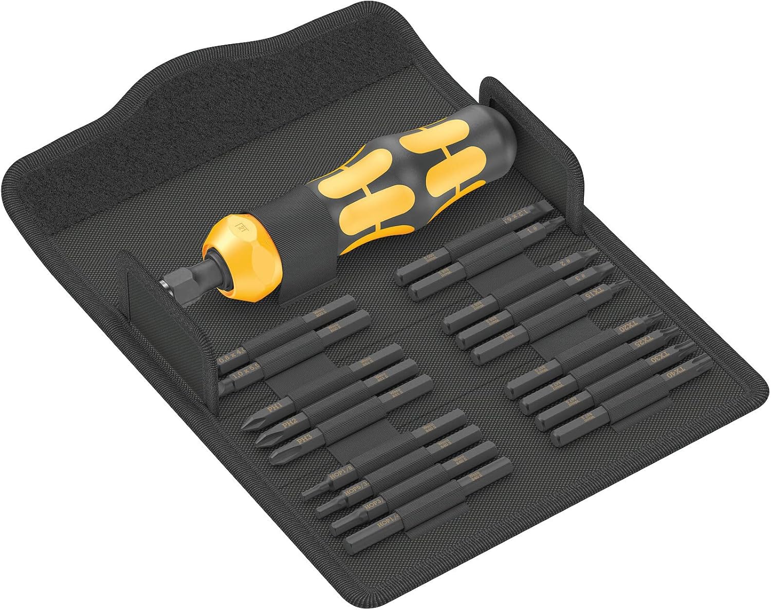 Wera Tools (05018111001) Kraftform Kompakt 900 Imperial Set 1, Impact Screwdriver Set, 19 Pieces - Image 2