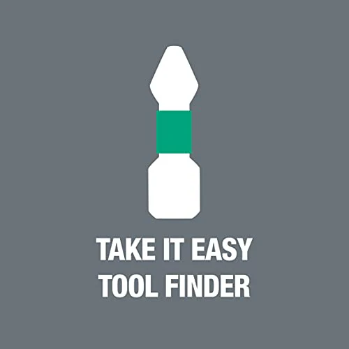 Wera - 05059303001 - Screwdriver Interchangeable Blades Set, Kraftform Kompakt 60 Tool Finder, 17 Pieces - Image 10