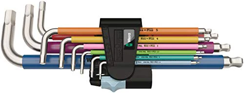 Wera Tools Metric Stainless 3950/9 Hex-Plus Multicolor 1 L-Key Set - Image 10
