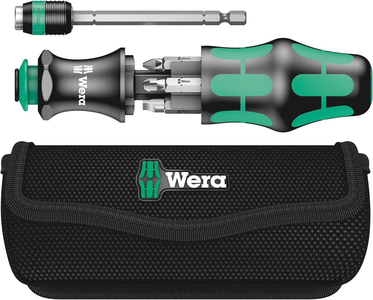 Wera Tools (5051024001) Kraftform Kompakt 25 Replacement Type Driver Bit Set, Pouch Set - Image 2