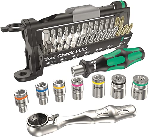 Wera 056490 Tool-Check Plus Bit Ratchet Set with Sockets - Metric - Image 2